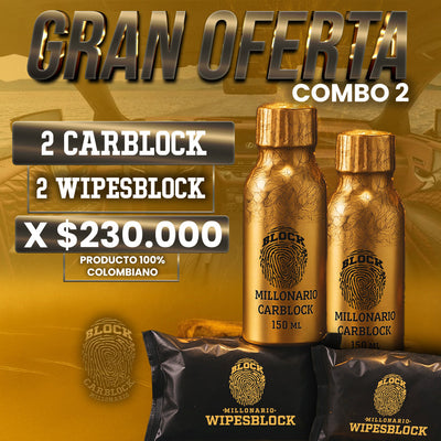 Combo x2 Wipesblock y Carblock